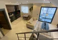 Dostępny zakup Umeblowany dwupoziomowy penthouse w Mahmutlar z widokiem na góry, morze i historyczną fortecę 5