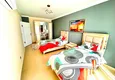 Dostępny zakup 3+1 umeblowany penthouse z widokiem na morze w kompleksie z infrastrukturą, dzielnica Akdam — Alanya 18