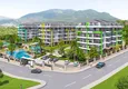 Kupić Nowoczesny rodzinny kompleks mieszkalny z luksusową infrastrukturą w budowie — Alanya, Oba 1