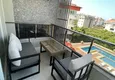 Dostępny zakup Jednopokojowe mieszkanie do wynajęcia w nowoczesnym kompleksie mieszkalnym — Alanya, dzielnica Oba nr 13 10 