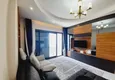 Dostępny zakup Apartament 1+1 z meblami i widokiem na morze w kompleksie przy plaży — Alanya, dzielnica Kargicak 2 