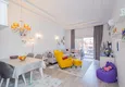 Dostępny zakup Nieruchomość na zezwolenie na pobyt. Umeblowany apartament z oddzielną kuchnią - centrum Alanya, dzielnica Kleopatra 3 