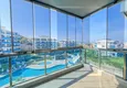 Dostępny zakup Apartament 1+1 z przeszklonym balkonem i widokiem na morze, dzielnica Kargicak — Alanya 10