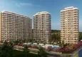 Kupić Apartament 1+1 z widokiem na morze w Mersin — Arpachbakhshish, w kompleksie w trakcie realizacji 3 
