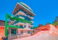 Kupić Dwupoziomowy penthouse 2+1 z nowymi meblami i widokiem na góry w Oba, Alanya 10 