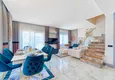 Dostępny zakup Dwupoziomowy penthouse 2+1 z nowymi meblami i widokiem na góry w Oba, Alanya 3 