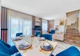 Dostępny zakup Dwupoziomowy penthouse 2+1 z nowymi meblami i widokiem na góry w Oba, Alanya 4 