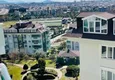Dostępny zakup Penthouse pod klucz w Alanyi — 1+1, 80 m2 z przeszklonym balkonem w rezydencji premium, dzielnica Oba 12