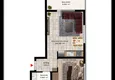 Kupuj taniej Jednopokojowy apartament z pięknym wykończeniem od właściciela — Alanya, dzielnica Mahmutlar 1