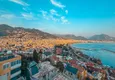 Dostępny zakup Apartament 3+1 na zezwolenie na pobyt w Alanyi, dzielnica Kale - umeblowany i z panoramicznym widokiem na morze i port  47 