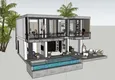 Kupuj taniej Luksusowa nieruchomość na obywatelstwo i zezwolenie na pobyt w Alanyi - willa 3+1 z prywatnym basenem w górzystym obszarze w Bektash 1
