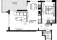 Kupuj taniej Mieszkanie 1+1 81 m² w centrum Mahmutlar — umeblowane, raty do 1 roku 1