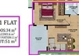 Kupuj taniej 1+1 apartamenty w okolicy Avsallar - korzystne ceny i nowoczesny kompleks mieszkalny 4