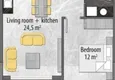 Kupuj taniej Apartament 1+1 w Avsallar - od właściciela, raty są możliwe 1