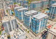 Kupić 1+1 panoramiczny apartament w centrum Mahmutlar - luksusowe meble, morze w odległości spaceru 4 