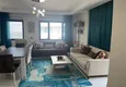Dostępny zakup Apartament 2+1 na pierwszej linii w Alanyi, dzielnica Kargicak — meble, boczny widok na morze 8