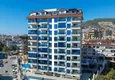 Kupić Apartament 2+1 w centrum Alanyi, umeblowany w luksusowym kompleksie, plaża Kleopatra 3