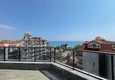 Dostępny zakup Panoramiczny dwupoziomowy penthouse 4+1 w centrum Alanyi — pierwszy nadbrzeżny, odpowiedni dla obywatelstwa 35 