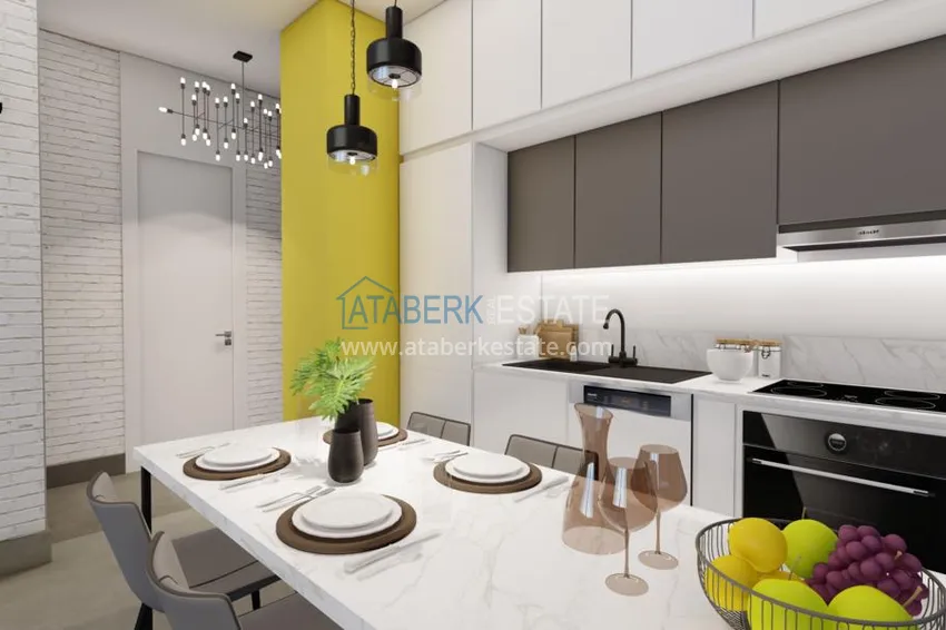 Kupuj  Nowy kompleks mieszkaniowy w Mahmutlar, Alanya! Apartamenty od dewelopera 4 