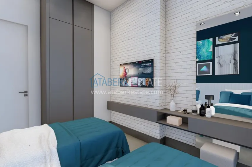 Kupuj  Nowy kompleks mieszkaniowy w Mahmutlar, Alanya! Apartamenty od dewelopera 14 