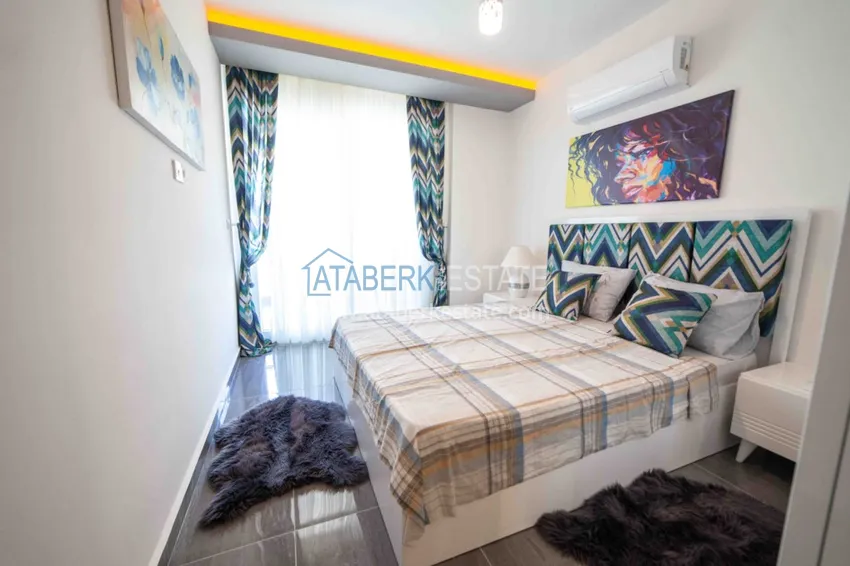 Umeblowane mieszkanie do wynajęcia w Alanya, dzielnica Mahmutlar nr 43  2 