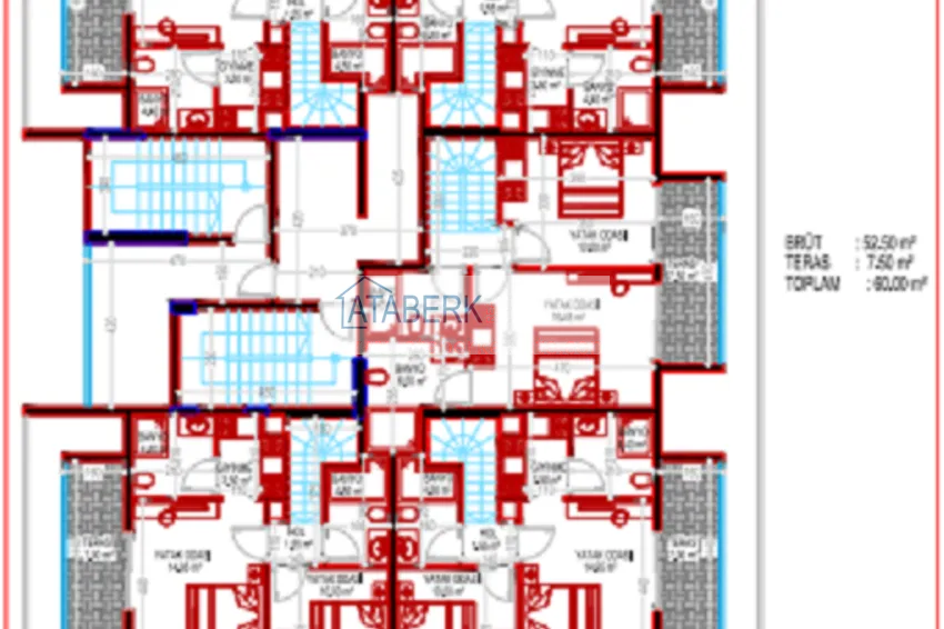 Kupuj  Apartamenty od dewelopera w Alanyi z planem ratalnym do 2 lat - kompleks butikowy w dzielnicy Kargicak 3 
