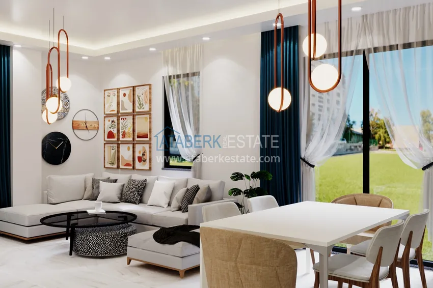 Kupuj Dwupoziomowy penthouse w Mahmutlarze w kompleksie w budowie 4 