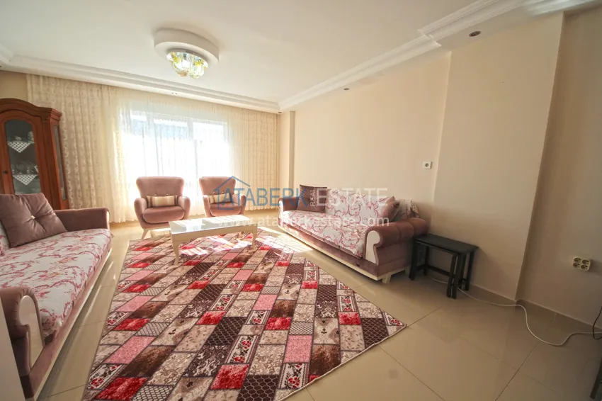 Kupuj Dwupoziomowy penthouse w Mahmutlarze z umeblowaną oddzielną kuchnią i widokiem na morze 3 