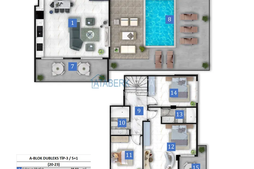 Kupuj taniej Rezydencja halal Premium w Kargicak - luksusowe apartamenty od dewelopera z panoramicznym widokiem 8 