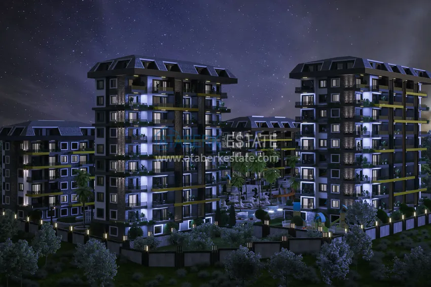 Nowy projekt osiedla mieszkaniowego w Avsallar - specjalna oferta dla inwestorów 25
