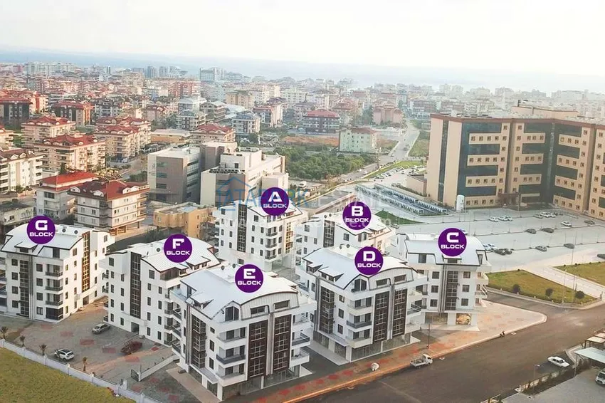 Nieruchomości komercyjne w Alanya, dzielnica Oba 5 