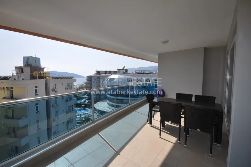 Kupuj  Dwupoziomowy penthouse w Tosmur jest przestronny z meblami i widokiem na morze 11 