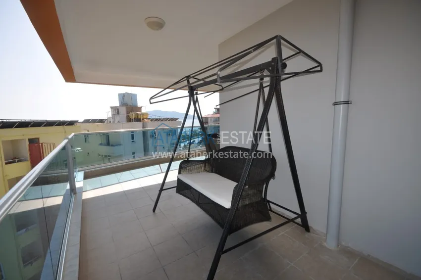 Kupuj  Dwupoziomowy penthouse w Tosmur jest przestronny z meblami i widokiem na morze 12 