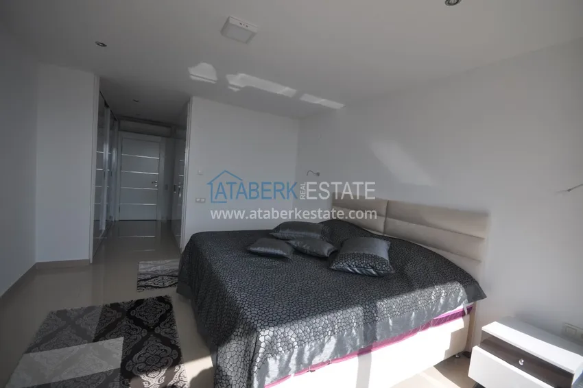Kupuj  Dwupoziomowy penthouse w Tosmur jest przestronny z meblami i widokiem na morze 30 