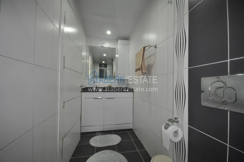 Kupuj  Dwupoziomowy penthouse w Tosmur jest przestronny z meblami i widokiem na morze 44 