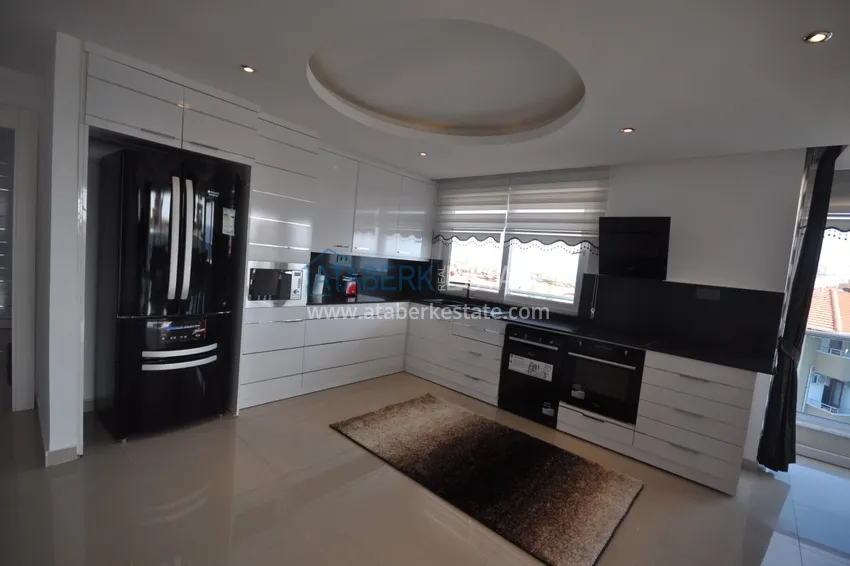 Kupuj  Dwupoziomowy penthouse w Tosmur jest przestronny z meblami i widokiem na morze 6 