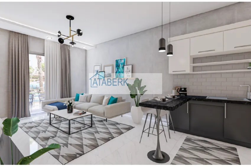 Kupuj Nowy projekt nowoczesnego kompleksu mieszkaniowego w rejonie Avsallar 2