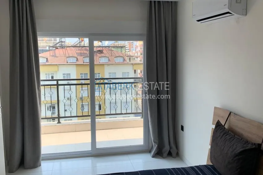 Kupuj Umeblowany dwupoziomowy penthouse w Mahmutlar z widokiem na morze i góry 13