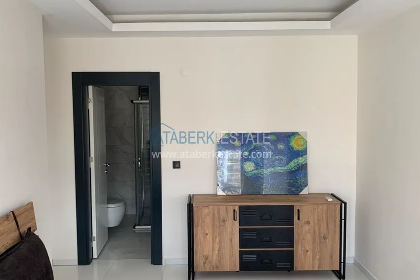 Kupuj Umeblowany dwupoziomowy penthouse w Mahmutlar z widokiem na morze i góry 14