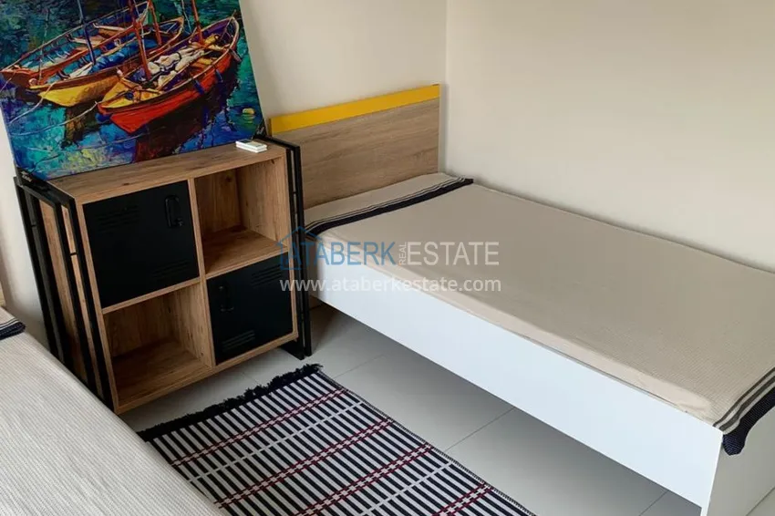 Kupuj Umeblowany dwupoziomowy penthouse w Mahmutlar z widokiem na morze i góry 19