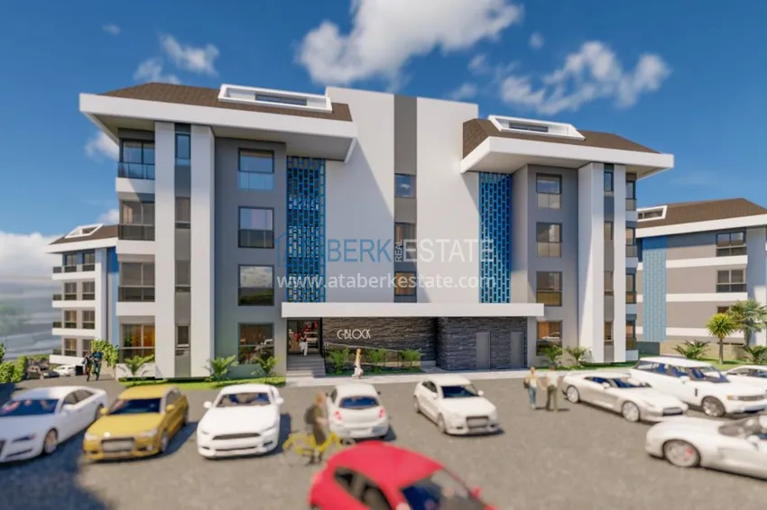 Nowy projekt luksusowego kompleksu mieszkalnego w rejonie Kestel 22 
