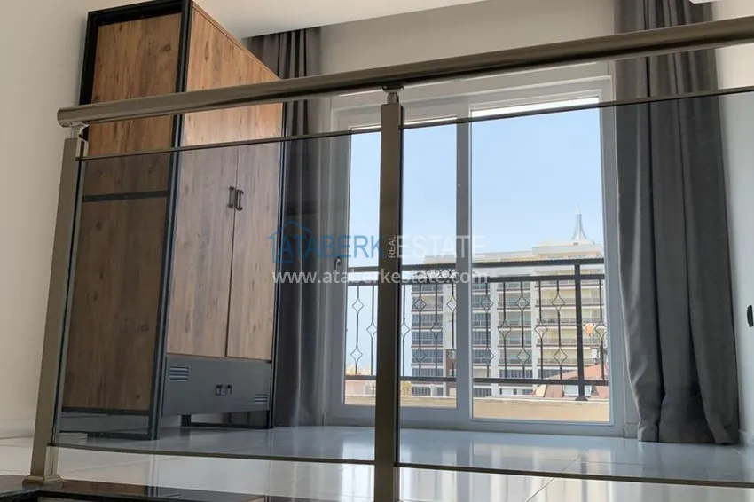 Kupuj Umeblowany dwupoziomowy penthouse w Mahmutlar z widokiem na morze i góry 29