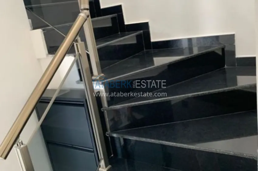 Kupuj Umeblowany dwupoziomowy penthouse w Mahmutlar z widokiem na morze i góry 32