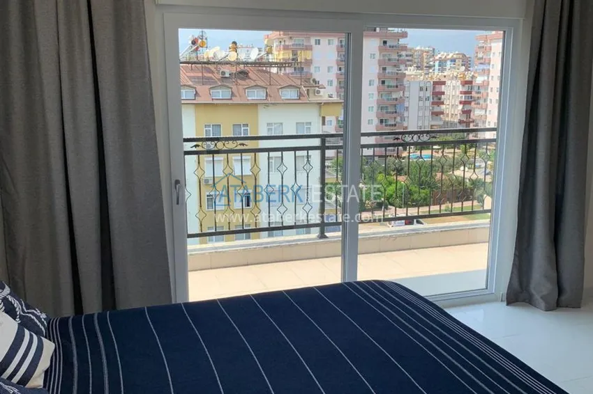 Kupuj Umeblowany dwupoziomowy penthouse w Mahmutlar z widokiem na morze i góry 10