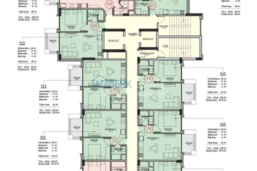 Kupuj taniej Nowy kompleks mieszkaniowy Premium z unikalną infrastrukturą w Alanyi, dzielnica Mahmutlar. 2-letni plan ratalny 21 