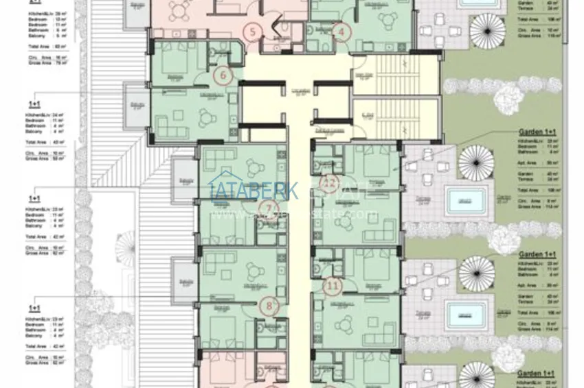 Kupuj taniej Nowy kompleks mieszkaniowy Premium z unikalną infrastrukturą w Alanyi, dzielnica Mahmutlar. 2-letni plan ratalny 28 