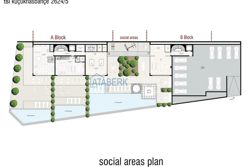 Kupuj taniej Nowy ekskluzywny projekt kompleksu mieszkaniowego klubu w Alanyi 1 