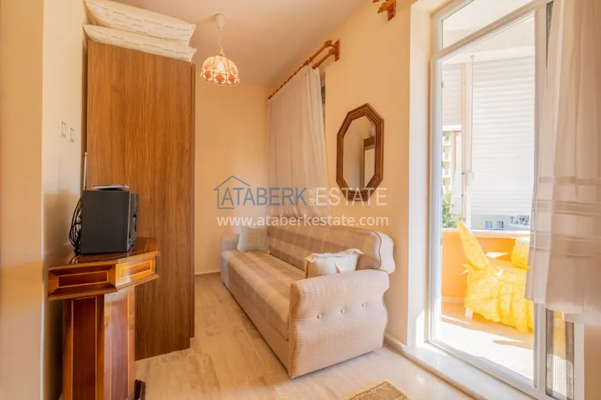 Kupuj Duplex w Avsallar z meblami i widokiem na morze w przytulnym kompleksie 15