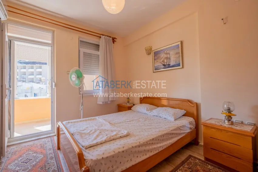 Kupuj Duplex w Avsallar z meblami i widokiem na morze w przytulnym kompleksie 18