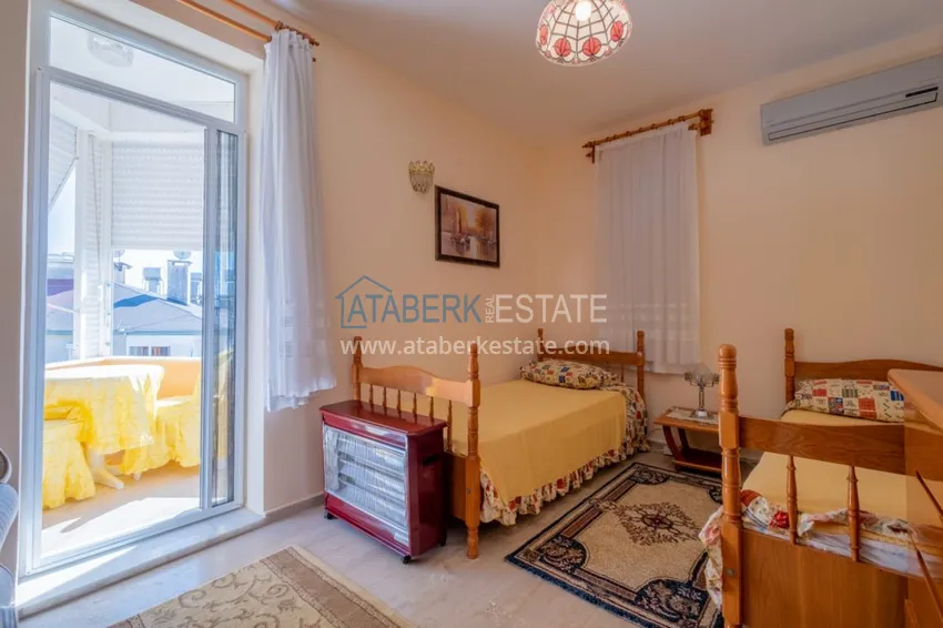 Kupuj Duplex w Avsallar z meblami i widokiem na morze w przytulnym kompleksie 12